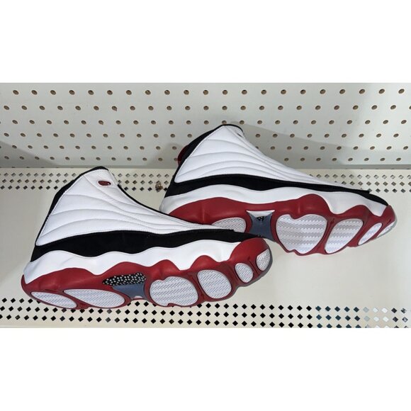 Jordan Pro Strong White Black Gym Red Mens Basketball Shoes Size 11.5 DC8418-116 - Picture 5 of 9